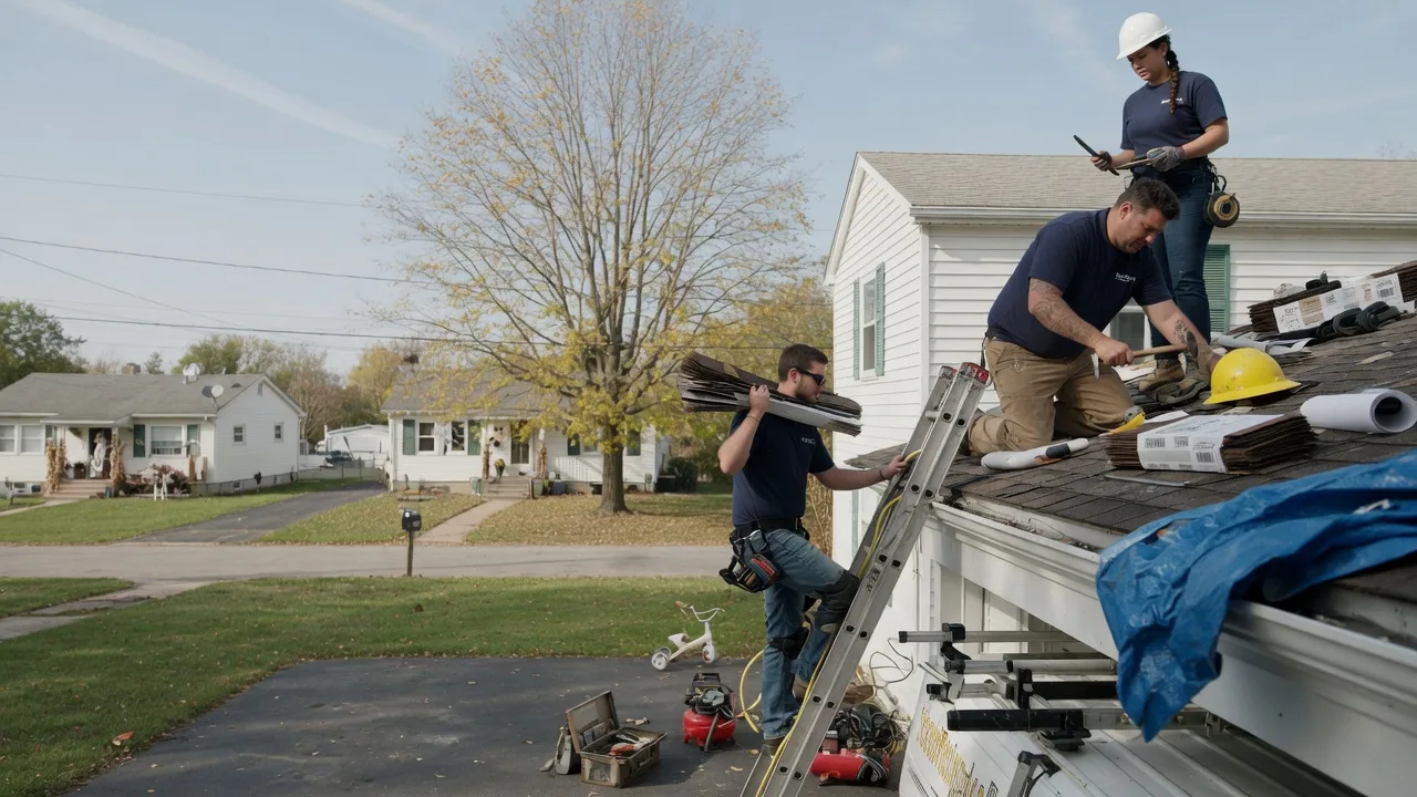 Local Roofing Contractors in Cabery, IL near me